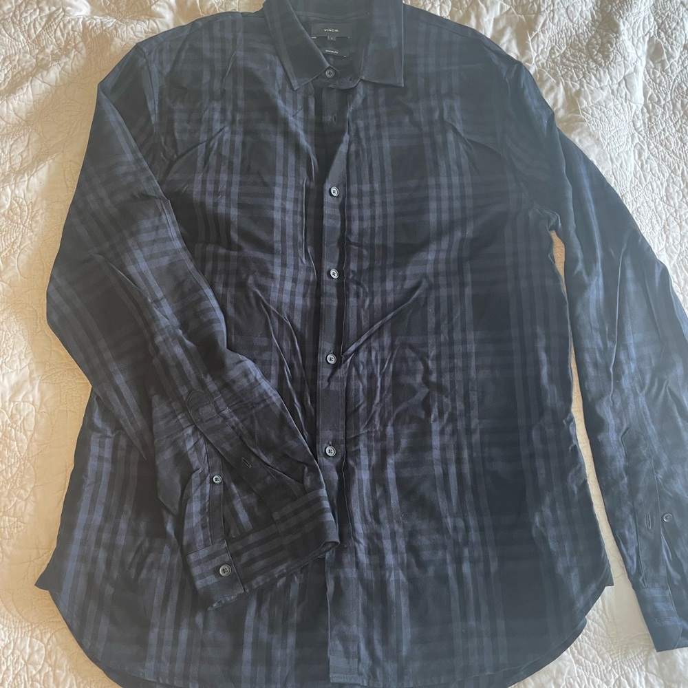 Vince button down, long sleeve shirt-Size L